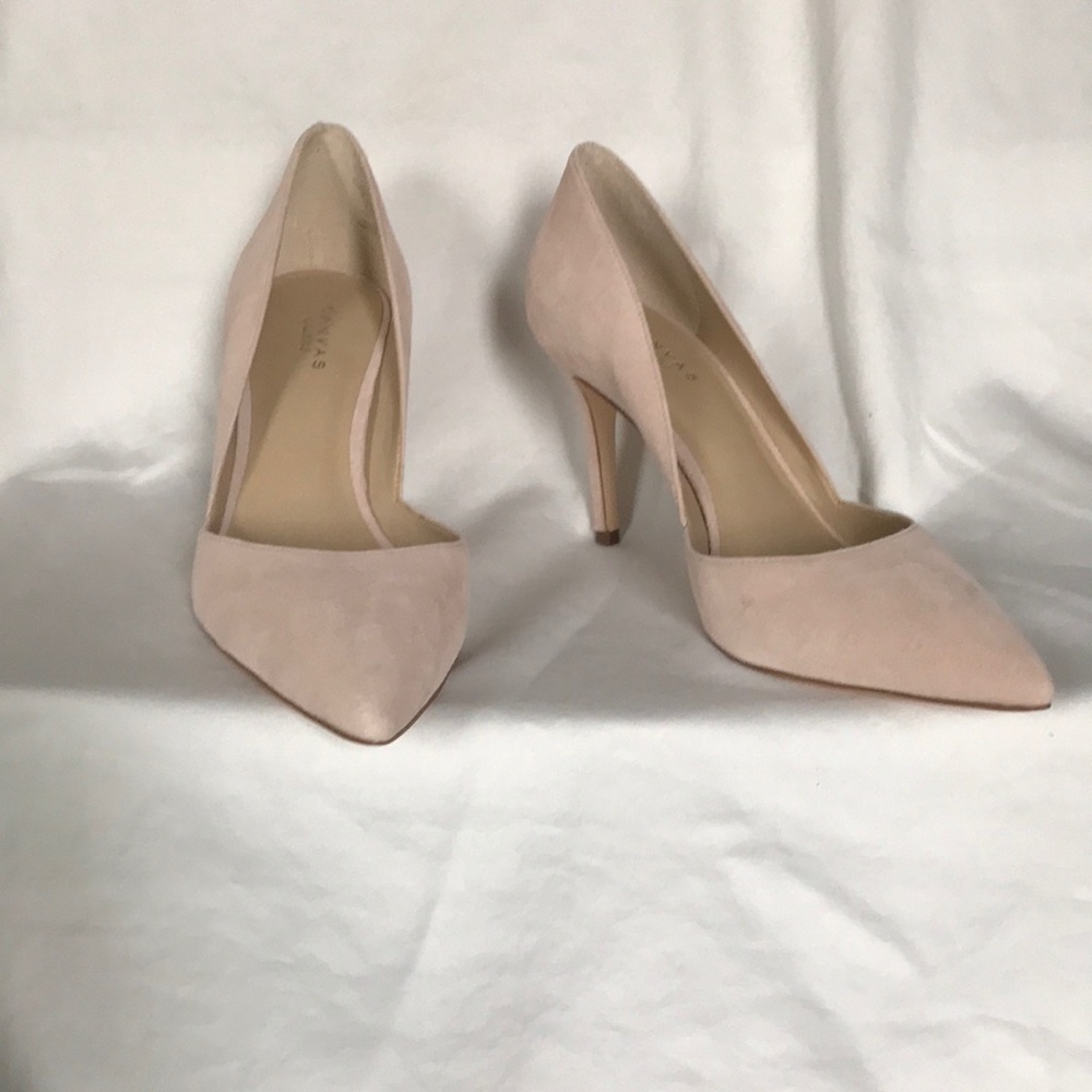 Blush d’Orsay heels
